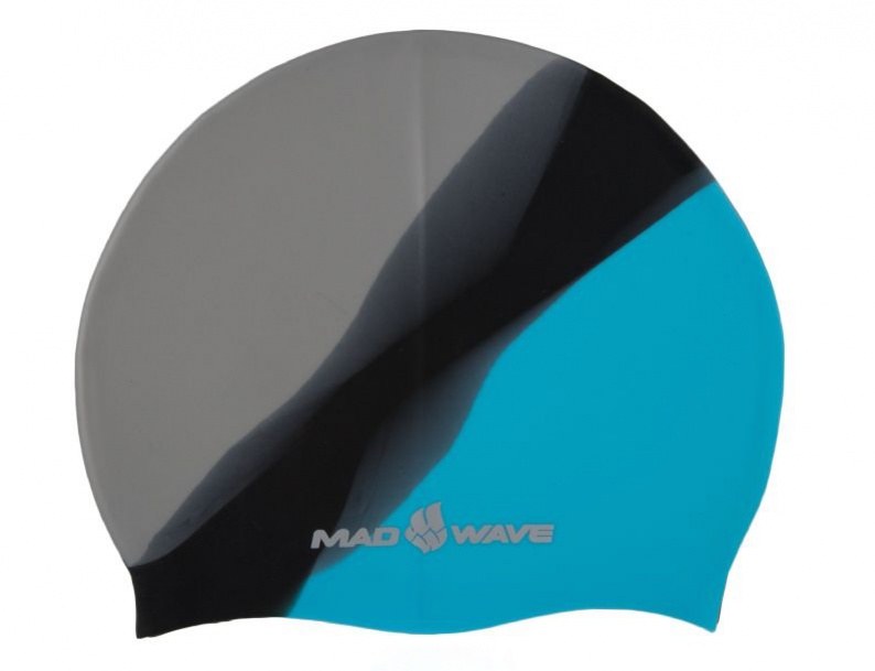 Swim cap Mad Wave Multi Big Silicone