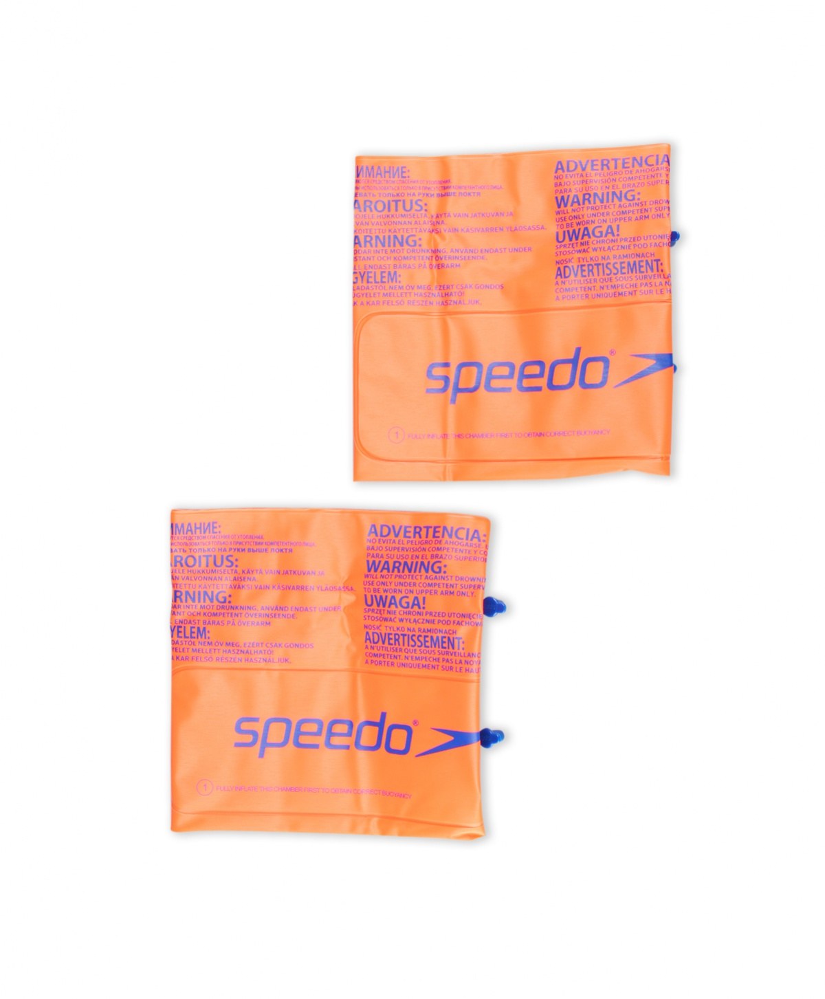 Speedo Roll Up Armbands Orange