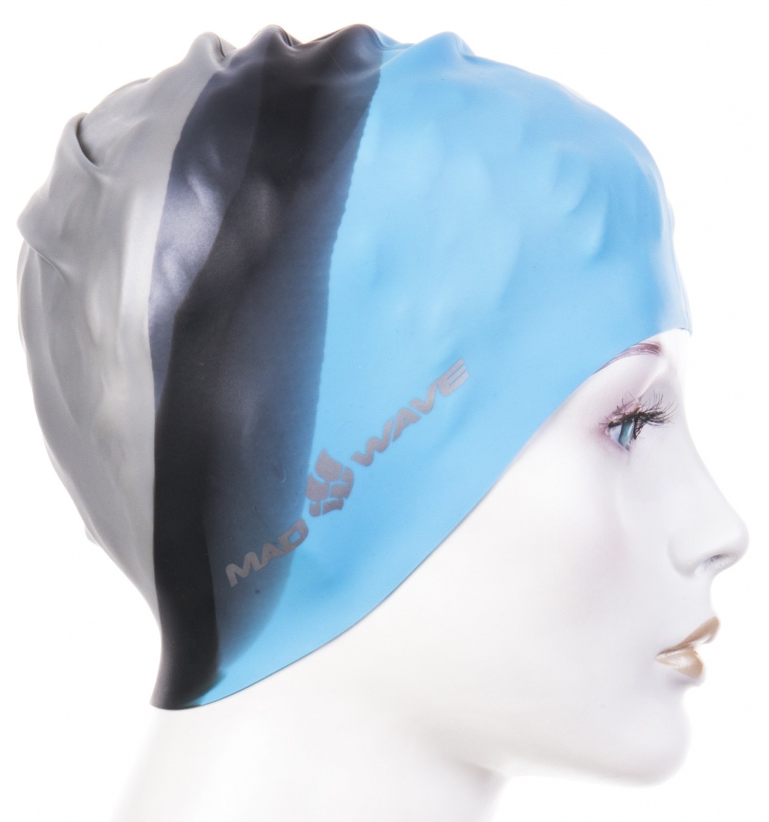 Swim cap Mad Wave Multi Big Silicone