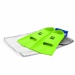 BornToSwim Green silicone swimming fins