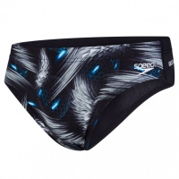 Speedo Allover Digital 7cm brief black