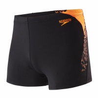 Speedo Boom Splice Aquashort Black/Orange