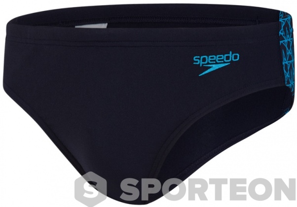 Men's swimsuit Speedo BoomStar Splice 7cm Brief True Navy/Pool