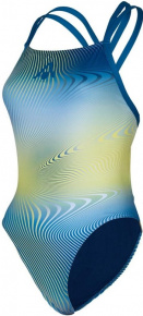 Women's swimwear Aqua Sphere Essential Open Back Multicolor/Blue Women's swimwear Aqua Sphere Essential Open Back Multicolor/Blue