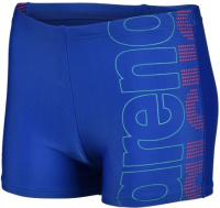 Boy's swimsuit Arena Boys Swim Short Graphic Royal/Fluo Red Boy's swimsuit Arena Boys Swim Short Graphic Royal/Fluo Red