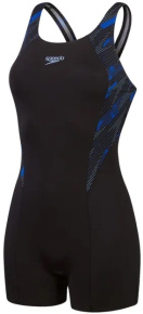 Speedo HyperBoom Splice Legsuit Black/True Cobalt/Curious Blue Speedo HyperBoom Splice Legsuit Black/True Cobalt/Curious Blue