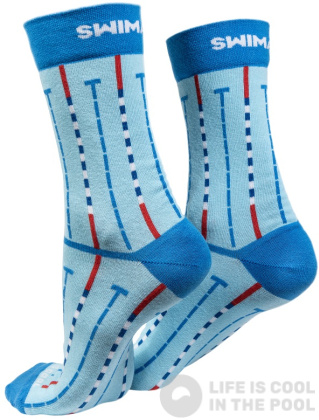 Čarape Swimaholic Socks Swimming Lane