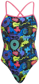 Funkita Poppy Long Strapped In One Piece Funkita Poppy Long Strapped In One Piece