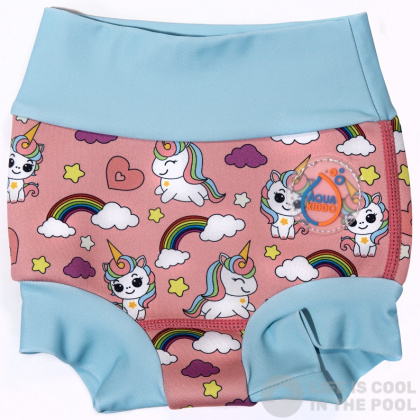 Dječji kupaći kostimi za dojenčad AquaKiddo Swim Nappy Unicorn