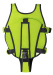 Dječji prsluk za plivanje AquaKiddo Swim Vest Green