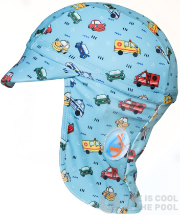 Dječja kapa za plažu AquaKiddo Hat Cars