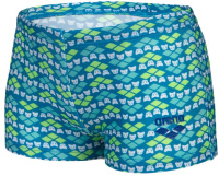 Arena Friends Swim Short Boys Soft Green/Multi Arena Friends Swim Short Boys Soft Green/Multi