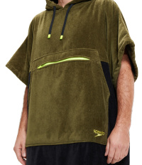 Speedo Swim Poncho Unisex Black/Yellow Speedo Swim Poncho Unisex Black/Yellow