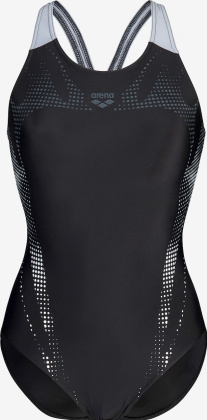 Arena Spider Web V-Back Black/Sea Foam