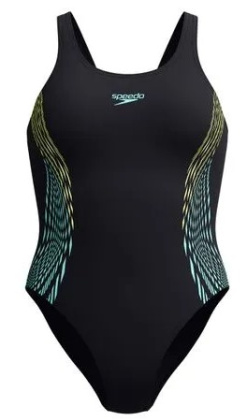 Speedo Placement Muscleback Hyper Yellow/Blue