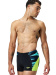 Speedo Eco Endurance+ Max Splice Aquashort Black/Hyper Yellow