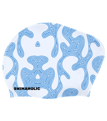 Swimaholic Labyrinth Long Hair Cap