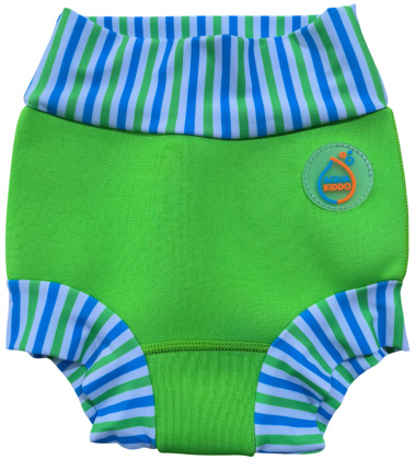 Dječji kupaći kostimi za dojenčad AquaKiddo Swim Nappy Neon Green