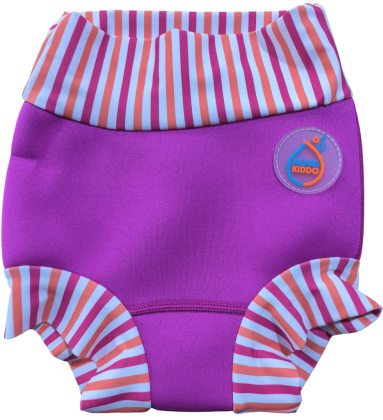 Dječji kupaći kostimi za dojenčad AquaKiddo Swim Nappy Neon Pink