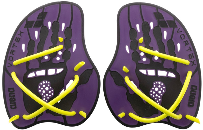Šape za plivanje Plavecké packy Arena Vortex Evolution Plum