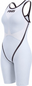 Women's competition swimsuit Finis HydroX Closedback White