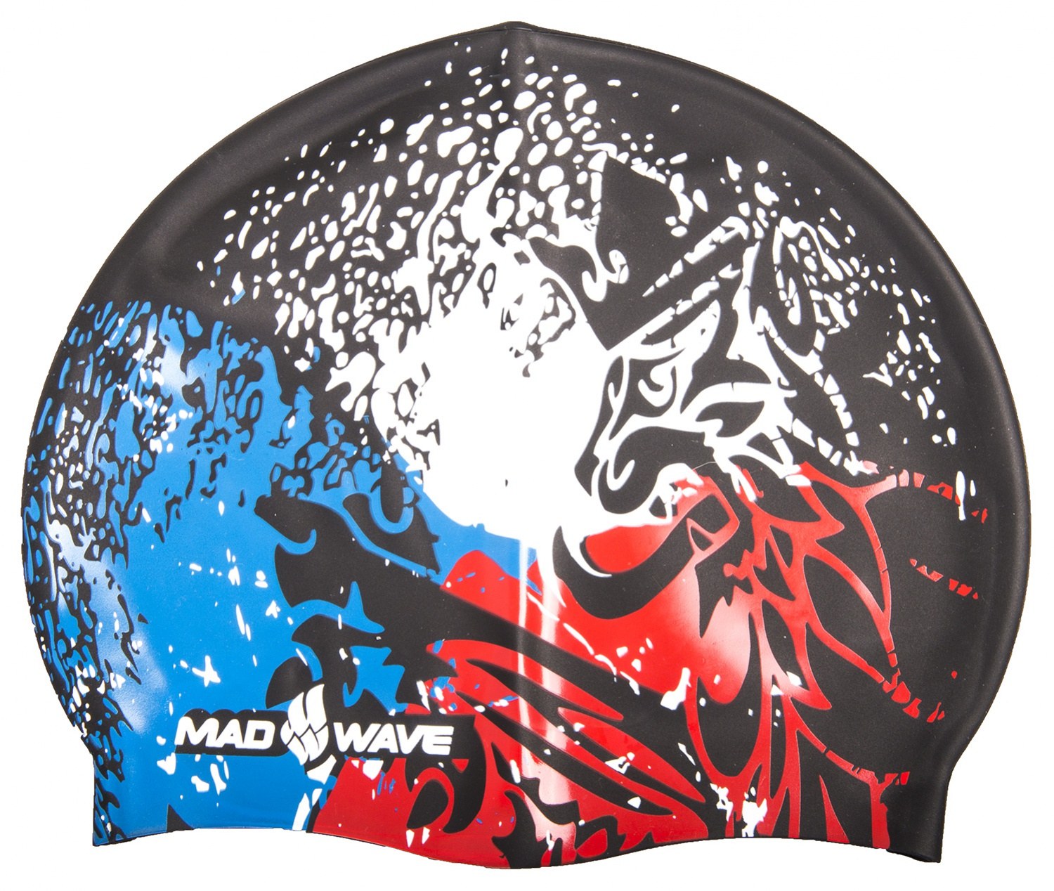 Swimming cap Mad Wave Silicone Czech