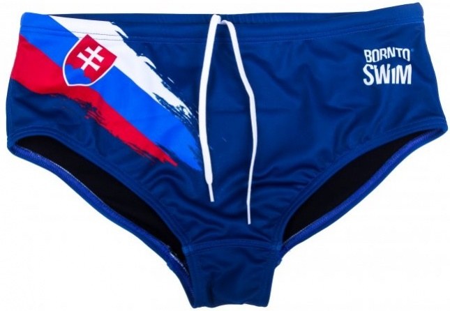 Men's swimsuit BornToSwim SVK Brief Blue