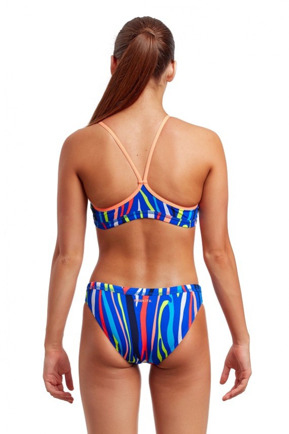 Girl's swimsuit Funkita Raw Hide Racerback Two Piece Girls