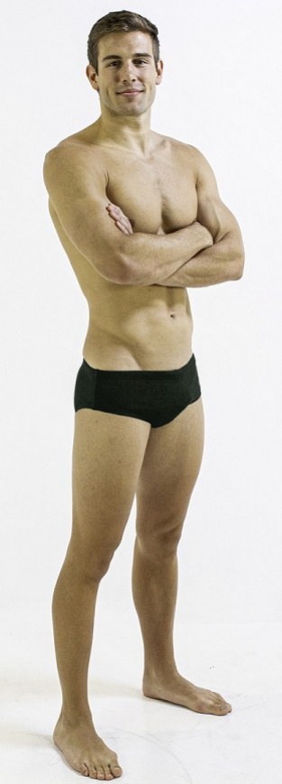 Men's swimsuit Finis Aquashort Solid Pine