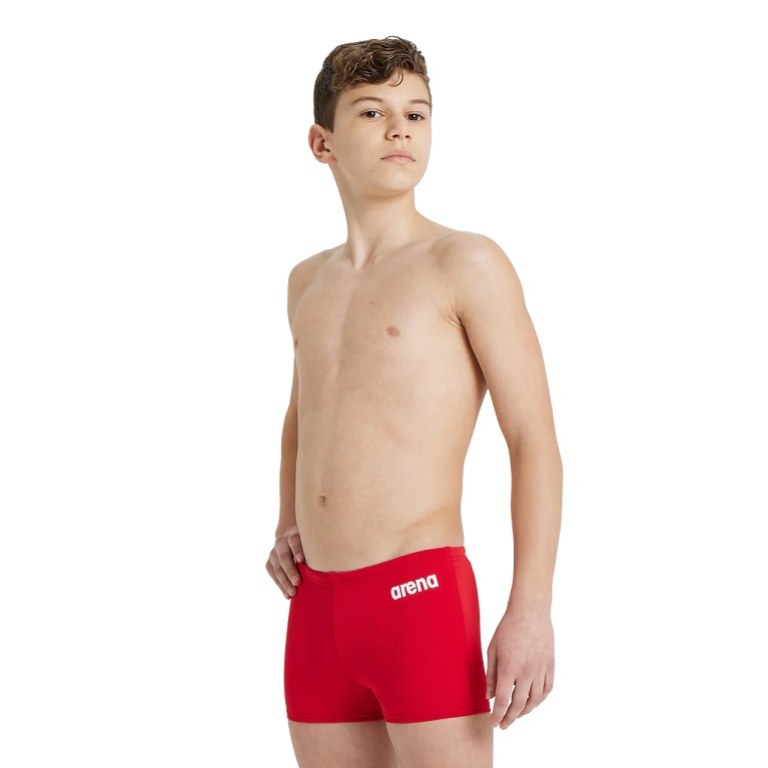  Arena Solid Short Junior Red/White