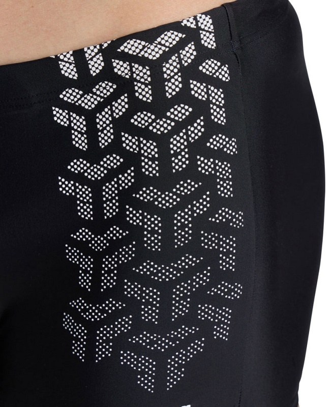 Men's swimsuit Arena Kikko V Swim Short Black/White