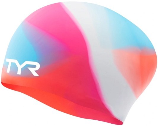 Tyr Tie Dye Long Hair Silicone Cap Junior