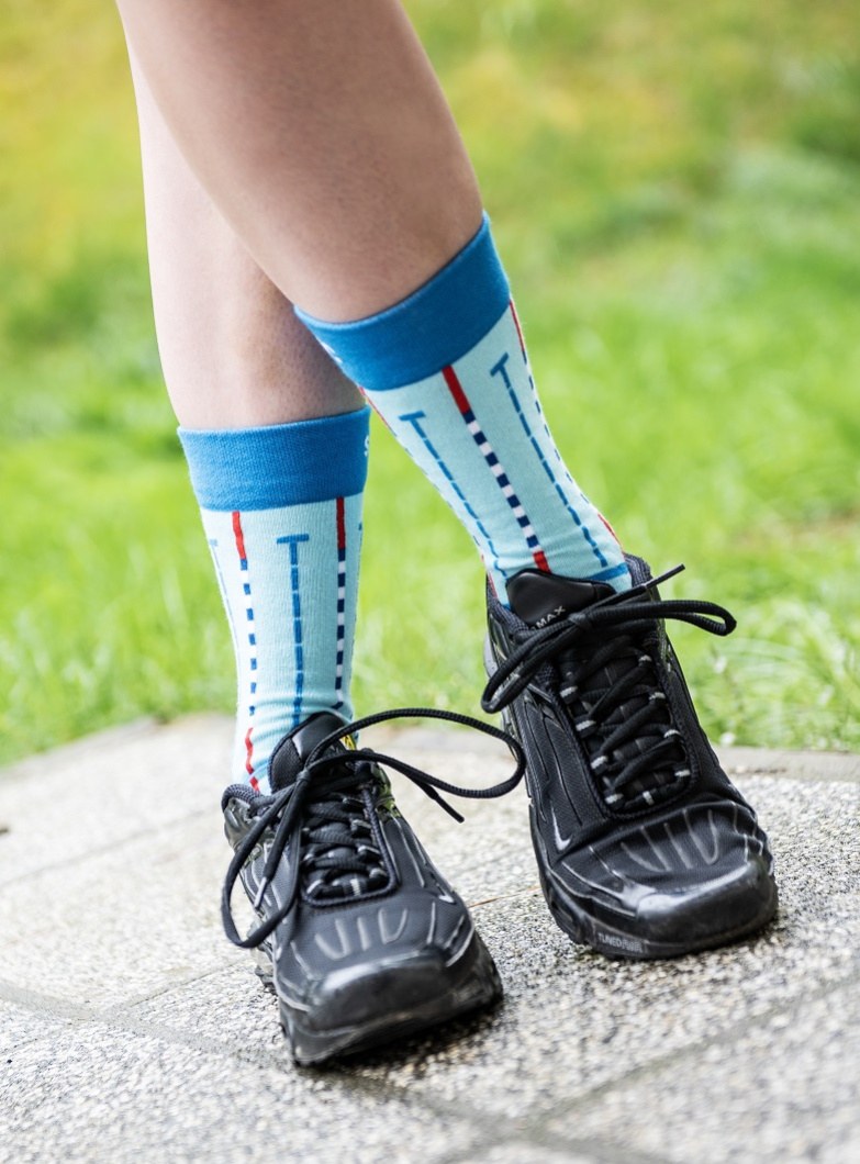 Čarape Swimaholic Socks Swimming Lane