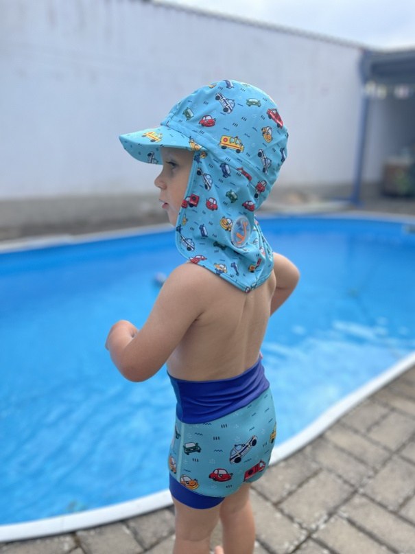 Dječji kupaći kostimi za dojenčad AquaKiddo Swim Nappy Cars