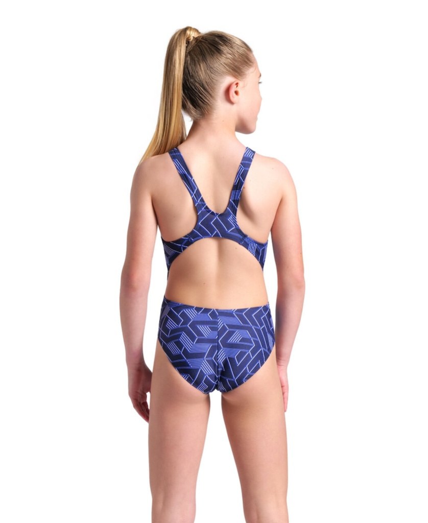 Arena Performance Escape Swim Tech Girls Navy