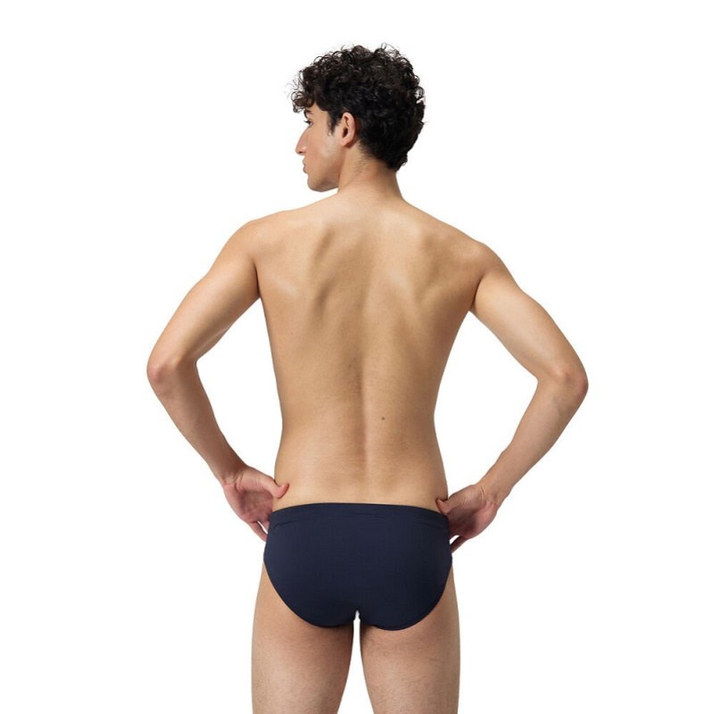 Speedo Allover Digital 7cm Brief True Navy/Siren Red