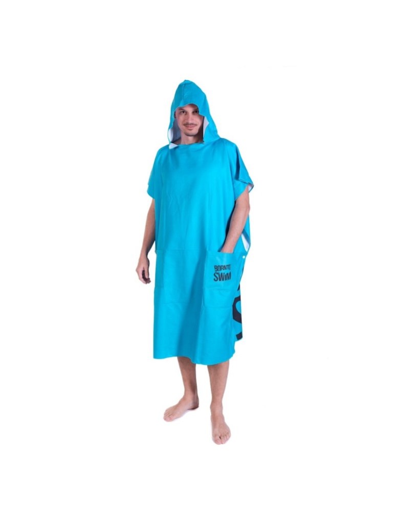 BornToSwim Poncho Turquoise