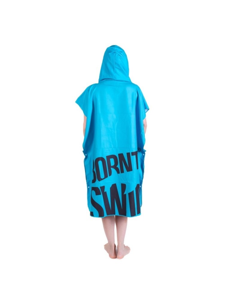 BornToSwim Poncho Turquoise