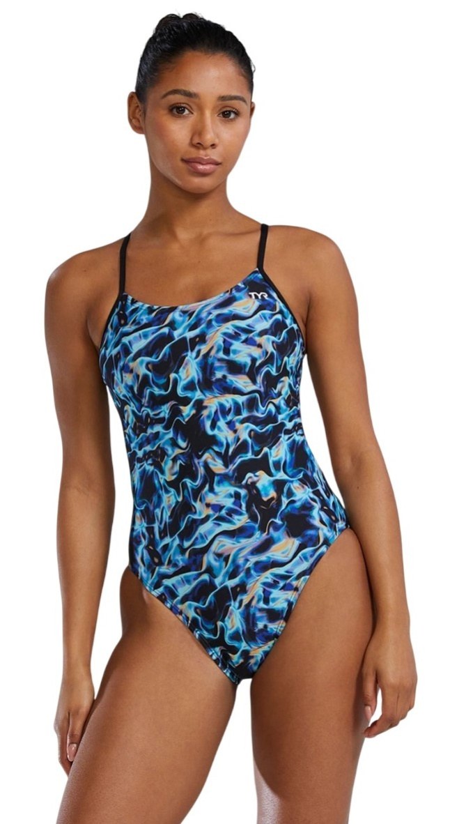 Tyr Durafast Elite Cutoutfit Energia Blue
