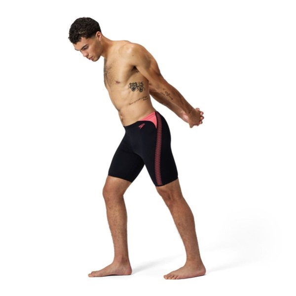 Speedo Hyperboom Splice Jammer Black/Coral Sands