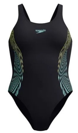 Speedo Placement Muscleback Hyper Yellow/Blue