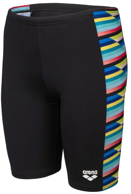 Arena Performance Racing Stripe Jammer Boys Black/Multi