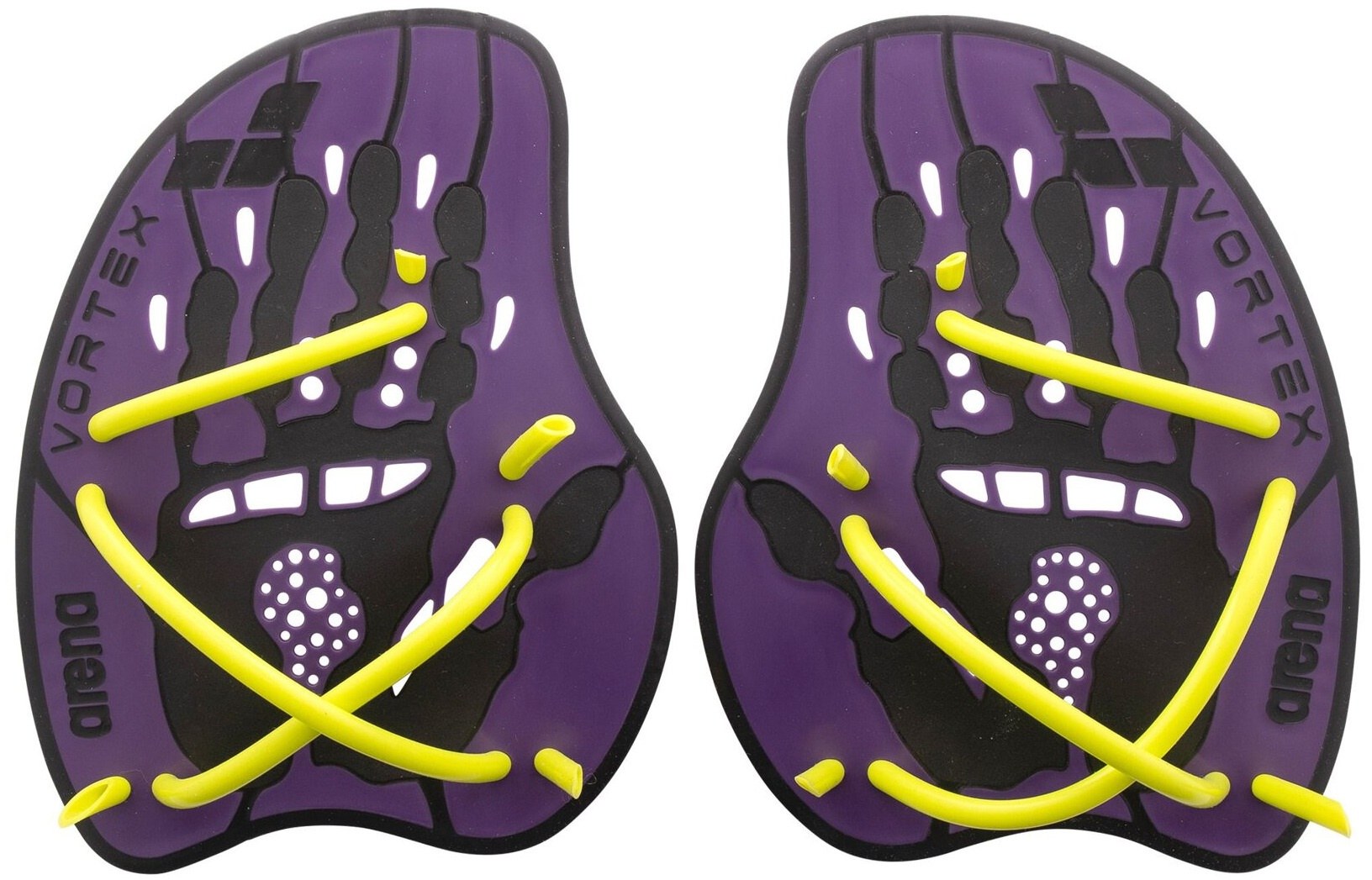 Šape za plivanje Plavecké packy Arena Vortex Evolution Plum