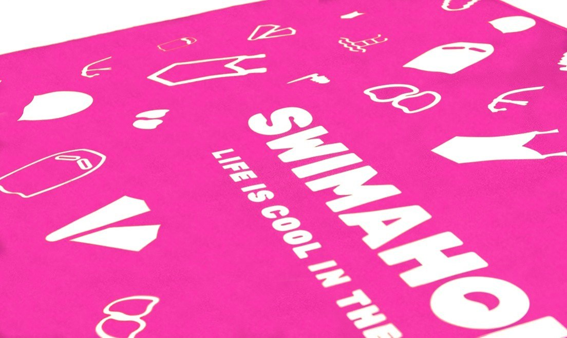 Swimaholic Swimming World Microfibre Towel