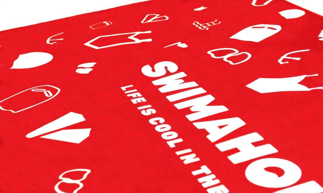 Swimaholic Swimming World Microfibre Towel