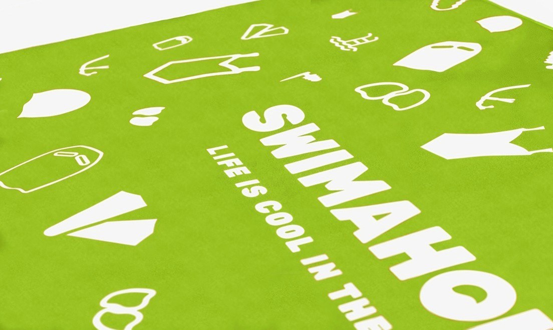 Swimaholic Swimming World Microfibre Towel