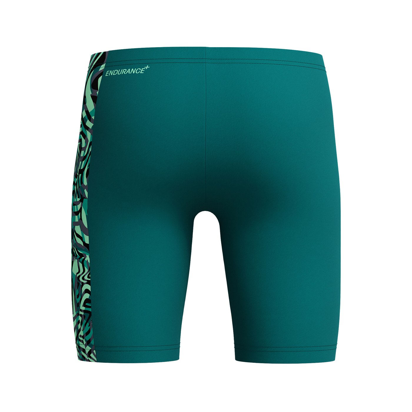 Speedo Digital Allover Panel Jammer Green