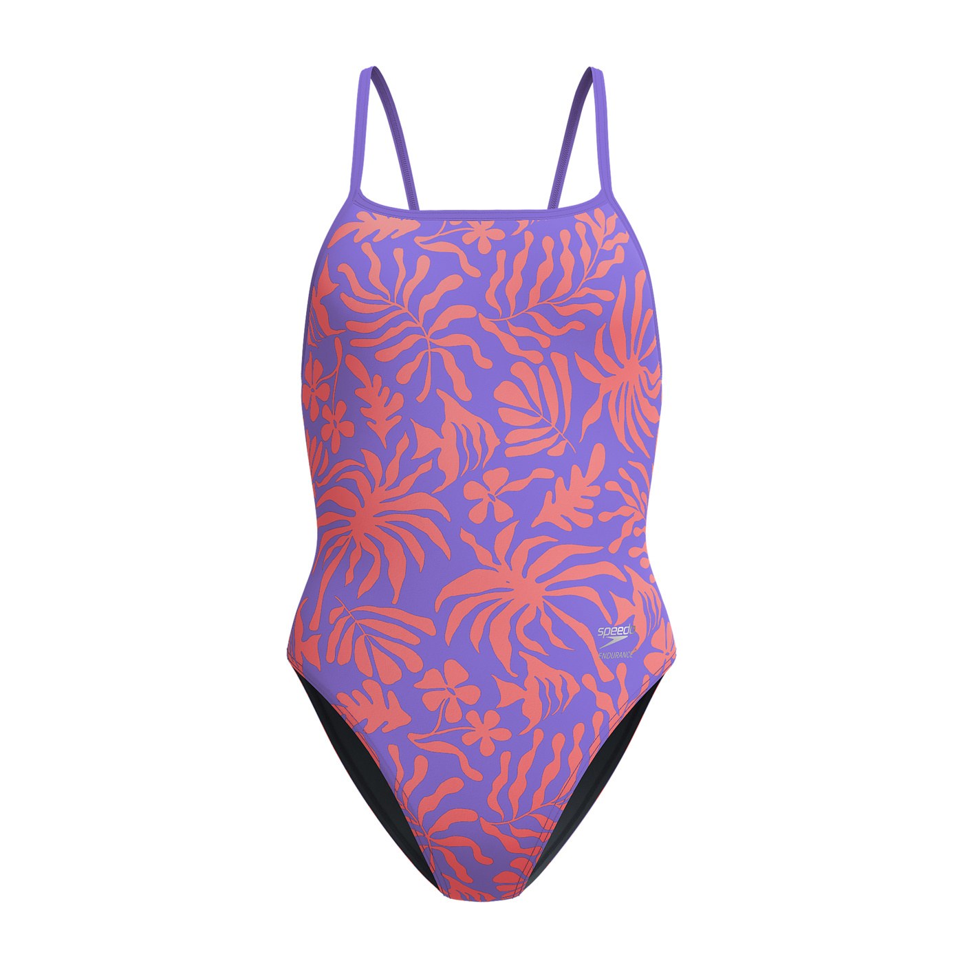 Speedo Printed Web Back Purple / Pink
