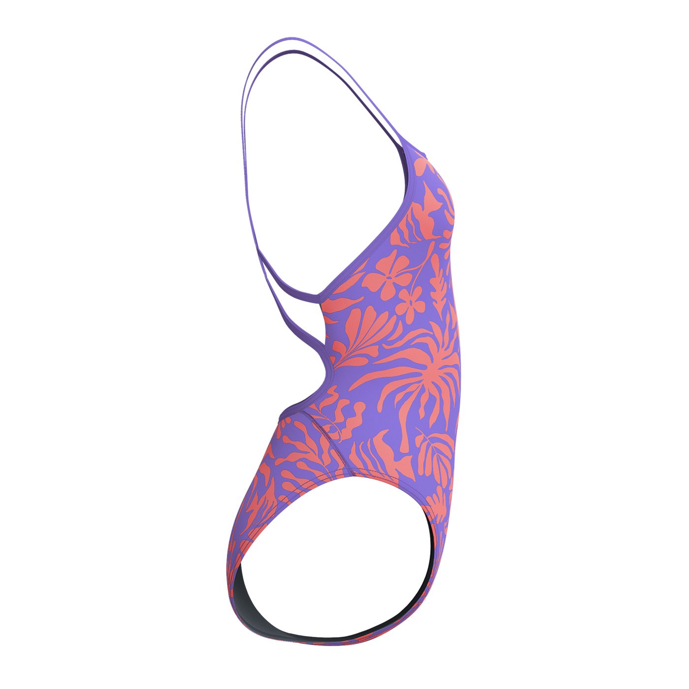 Speedo Printed Web Back Purple / Pink