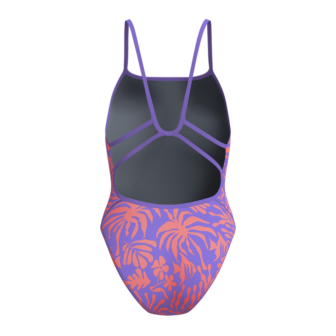 Speedo Printed Web Back Purple / Pink